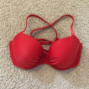 Red Aerie Bikini Top